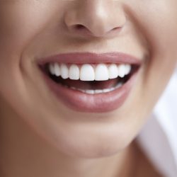 A Close Up Of A Woman